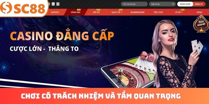 Chơi có trách nhiệm và tầm quan trọng trong cá cược